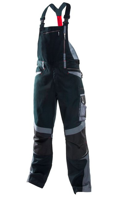 Ardon R8ED+ H9716 spodnie robocze ogrodniczki czarne Ardon R8ED+ H9716 spodnie robocze ogrodniczki czarne