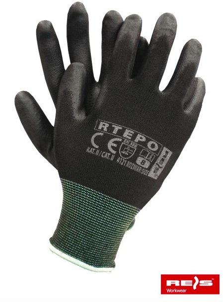 RĘKAWICE ROBOCZE POWLEKANE POLIURETANEM RTEPO REIS RĘKAWICE ROBOCZE POWLEKANE POLIURETANEM RTEPO REIS