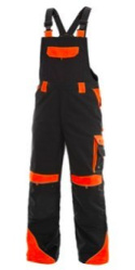 spodnie bhp ogrodniczki Sirius Brighton CXS Canis czarno-pomarańczowe spodnie bhp ogrodniczki Sirius Brighton CXS Canis czarno-pomarańczowe