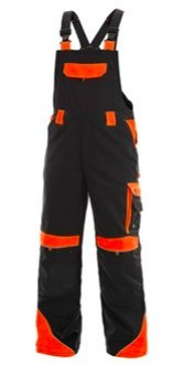 spodnie bhp ogrodniczki Sirius Brighton CXS Canis czarno-pomarańczowe spodnie bhp ogrodniczki Sirius Brighton CXS Canis czarno-pomarańczowe