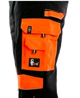 spodnie bhp ogrodniczki Sirius Brighton CXS Canis czarno-żółte spodnie bhp ogrodniczki Sirius Brighton CXS Canis czarno-żółte