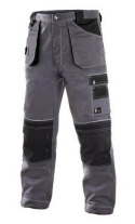 SPODNIE ROBOCZE DO PASA CXS ORION TEODOR CANIS KHAKI ze wzmocnieniami na budowę