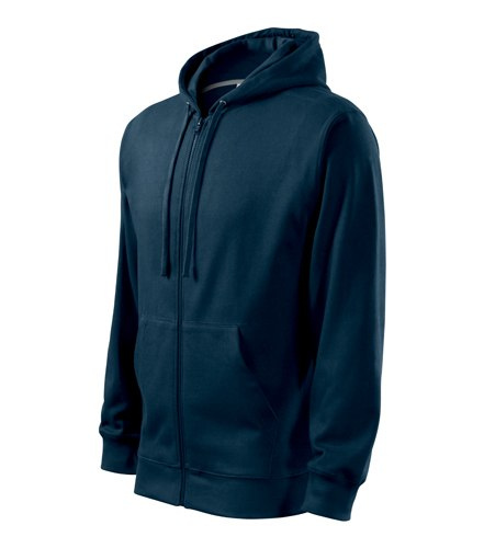 BLUZA MĘSKA ROZPINANA Z KAPTUREM TRENDY ZIPPER 410