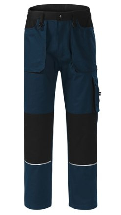 Spodnie robocze do pasa WOOD ze wzmocnieniami monterskie i budowlane 100% bawełna