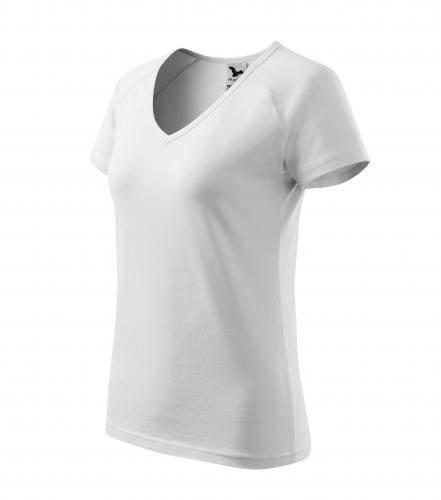 KOSZULKA DAMSKA DREAM 128 V-NECK ELASTYCZNA STRECH