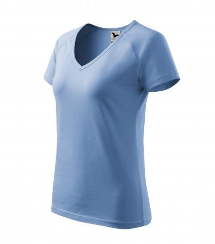 KOSZULKA DAMSKA DREAM 128 V-NECK ELASTYCZNA STRECH