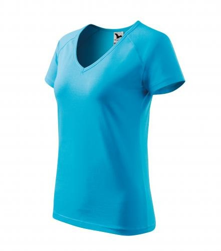 KOSZULKA DAMSKA DREAM 128 V-NECK ELASTYCZNA STRECH