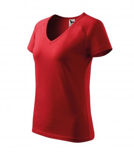KOSZULKA DAMSKA DREAM 128 V-NECK ELASTYCZNA STRECH