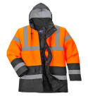 KURTKA ROBOCZA OSTRZEGAWCZA OCIEPLANA WODOODPORNA TRAFFIC S467 PORTWEST KURTKA ROBOCZA OSTRZEGAWCZA OCIEPLANA WODOODPORNA TRAFFIC S467 PORTWEST