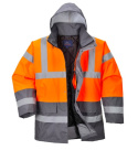 Zimowa kurtka ostrzegawcza przeciwdeszczowa Portwest S467 Traffic Zimowa kurtka ostrzegawcza przeciwdeszczowa Portwest S467 Traffic