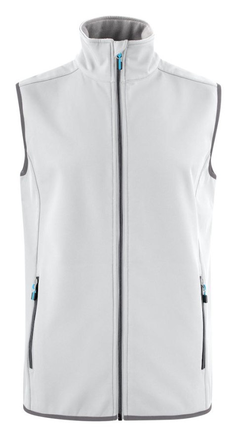 KAMIZELKA SOFTSHELLOWA TRIAL VEST BIAŁA WHITE KAMIZELKA SOFTSHELLOWA TRIAL VEST BIAŁA WHITE