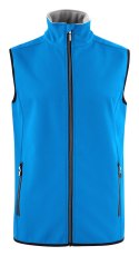KAMIZELKA SOFTSHELLOWA TRIAL VEST NIEBIESKA OCEAN BLUE
