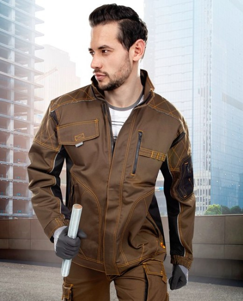 MONTERSKA BLUZA ROBOCZA DLA SERWISANTÓW ARDON KHAKI MODNA WYTRZYMAŁA BLUZA BUDOWLANA MONTERSKA BLUZA ROBOCZA DLA SERWISANTÓW ARDON KHAKI MODNA WYTRZYMAŁA BLUZA BUDOWLANA