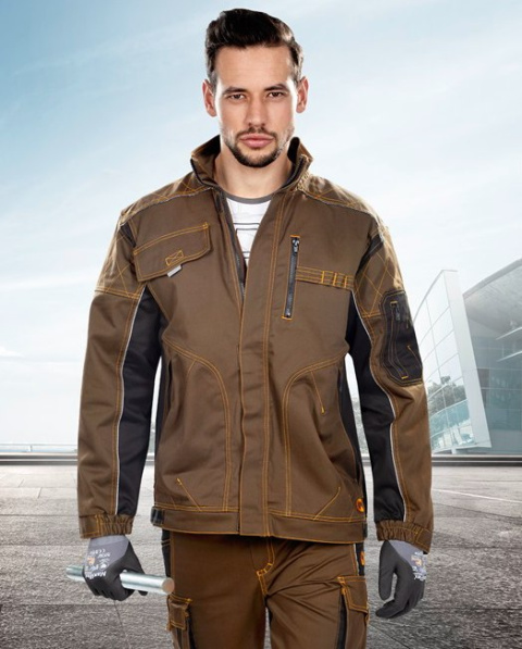 BLUZA ROBOCZA VISION H9109 ARDON BRĄZOWA BLUZA ROBOCZA VISION H9109 ARDON BRĄZOWA