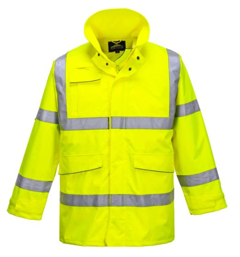 Wodoodporna kurtka robocza oddychająca ostrzegawcza Portwest S590 Wodoodporna kurtka robocza oddychająca ostrzegawcza Portwest S590