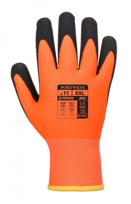 RĘKAWICE ROBOCZE OCIEPLANE POWLEKANE PIASKOWYM NITRYLEM AP02 PORTWEST THERMO PRO ULTRA OLEJOODPORNE WODOODPORNE RĘKAWICE ROBOCZE OCIEPLANE POWLEKANE PIASKOWYM NITRYLEM AP02 PORTWEST THERMO PRO ULTRA OLEJOODPORNE WODOODPORNE
