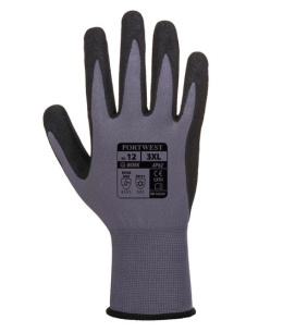 RĘKAWICE ROBOCZE POWLEKANE NITRYLEM AP62 DERMIFLEX AQUA PORTWEST WODOODPORNE OLEJOODPORNE