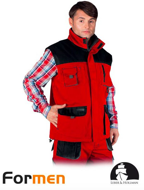 czerwona kamizelka ocieplana lh formen czerwona kamizelka ocieplana lh formen