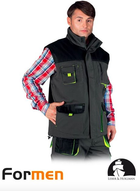 szara kamizelka ocieplana lh formen szara kamizelka ocieplana lh formen