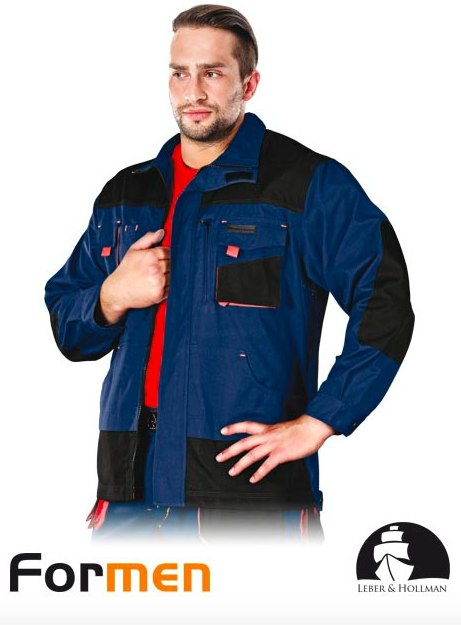 BLUZA ROBOCZA LH FMN FORMEN MONTERSKA BUDOWLANA NIEBIESKO-CZERWONA BLUZA ROBOCZA LH FMN FORMEN MONTERSKA BUDOWLANA NIEBIESKO-CZERWONA