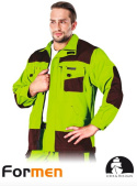 BLUZA ROBOCZA LH FMN FORMEN MONTERSKA BUDOWLANA LIMONKOWO-BRĄZOWA BLUZA ROBOCZA LH FMN FORMEN MONTERSKA BUDOWLANA LIMONKOWO-BRĄZOWA