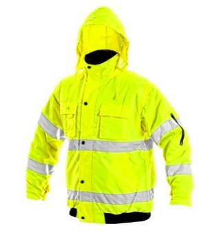 ŻÓŁTA ODBLASKOWA KURTKA OCIEPLANA DLA DROGOWCÓW OSTRZEGAWCZA NA BUDOWĘ ŻÓŁTA ODBLASKOWA KURTKA OCIEPLANA DLA DROGOWCÓW OSTRZEGAWCZA NA BUDOWĘ