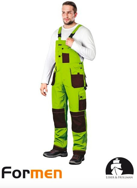 LIMONKOWO-BRĄZOWE SPODNIE ROBOCZE OGRODNICZKI LH FORMEN MONTERSKIE BUDOWLANE NA BUDOWĘ LIMONKOWO-BRĄZOWE SPODNIE ROBOCZE OGRODNICZKI LH FORMEN MONTERSKIE BUDOWLANE NA BUDOWĘ