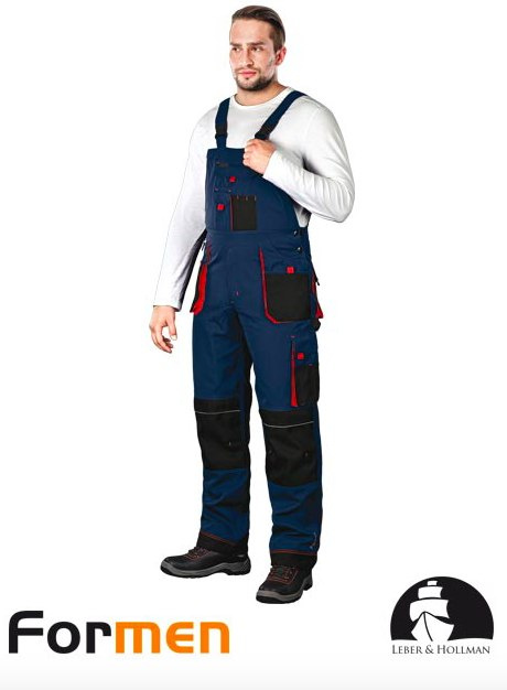 GRANATOWO-CZERWONE SPODNIE ROBOCZE OGRODNICZKI LH FORMEN MONTERSKIE BUDOWLANE NA BUDOWĘ GRANATOWO-CZERWONE SPODNIE ROBOCZE OGRODNICZKI LH FORMEN MONTERSKIE BUDOWLANE NA BUDOWĘ