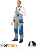 SZARO-NIEBIESKIE SPODNIE ROBOCZE OGRODNICZKI LH FORMEN MONTERSKIE BUDOWLANE NA BUDOWĘ SZARO-NIEBIESKIE SPODNIE ROBOCZE OGRODNICZKI LH FORMEN MONTERSKIE BUDOWLANE NA BUDOWĘ