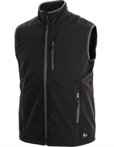 KAMIZELKA SPORTOWA SOFTSHELL TOPEKA CXS CANIS BEZRĘKAWNIK ROBOCZY WODOODOPRNY I ODDYCHAJĄCY KAMIZELKA SPORTOWA SOFTSHELL TOPEKA CXS CANIS BEZRĘKAWNIK ROBOCZY WODOODOPRNY I ODDYCHAJĄCY