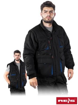 KURTKA ROBOCZA CZAPLA2 REIS OCIEPLANA CZARNA GRANATOWA SZARA