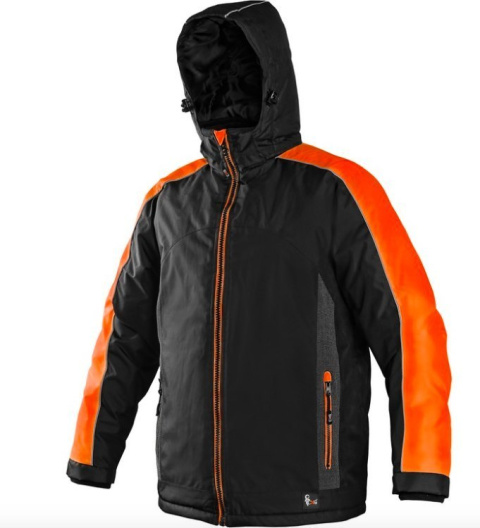 BRIGHTON CXS CANIS CZARNO-POMARAŃCZOWA KURTKA OCIEPLANA ODDYCHAJĄCA WODOODPORNA BRIGHTON CXS CANIS CZARNO-POMARAŃCZOWA KURTKA OCIEPLANA ODDYCHAJĄCA WODOODPORNA