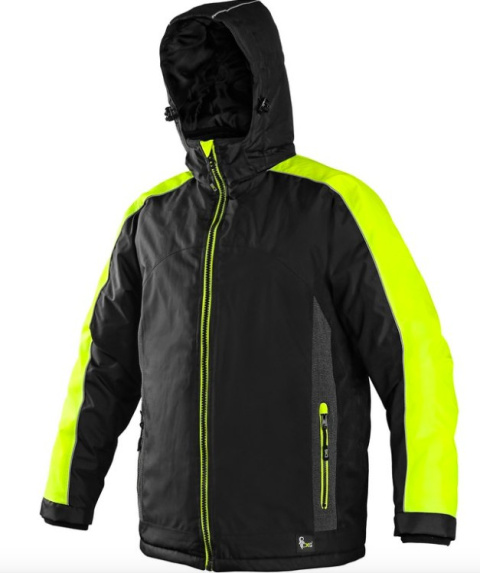 BRIGHTON CXS CANIS CZARNO-ŻÓŁTA KURTKA OCIEPLANA ODDYCHAJĄCA WODOODPORNA BRIGHTON CXS CANIS CZARNO-ŻÓŁTA KURTKA OCIEPLANA ODDYCHAJĄCA WODOODPORNA