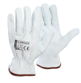 RĘKAWICE ROBOCZE SKÓRA KOZIA X-DRIVER