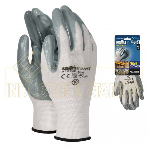 RĘKAWICE NITRYLOWE 17286 ISSA W BLISTRZE