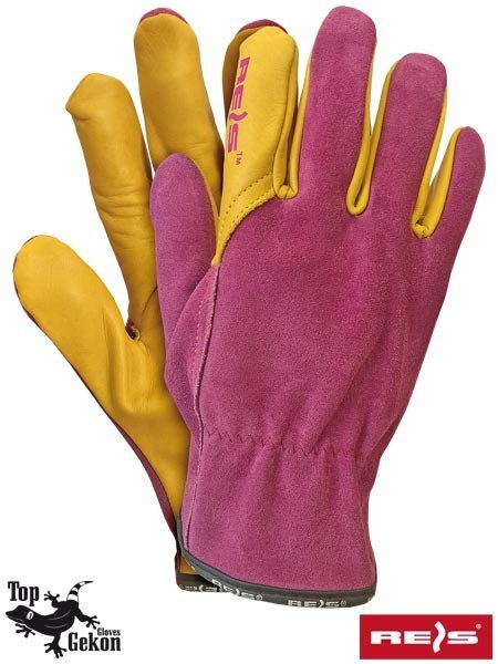 LAMPART Reis damskie rękawice robocze skórzane LAMPART Reis damskie rękawice robocze skórzane