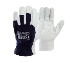 RĘKAWICE ROBOCZE OCIEPLANE WZMACNIANE SKÓRĄ KOZIĄ X-PERFECT WINTER PROCERA