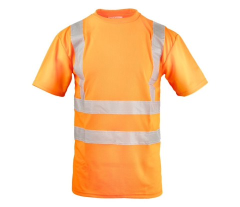 BRIXTON FLASH KOSZULKA Z PASAMI ODBLASKOWYMI KAT.II KL.2  POMARAŃCZOWY BRIXTON FLASH KOSZULKA Z PASAMI ODBLASKOWYMI KAT.II KL.2  POMARAŃCZOWY