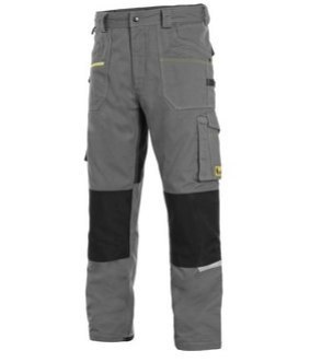 CXS Canis spodnie robocze do pasa monterskie stretch szare CXS Canis spodnie robocze do pasa monterskie stretch szare