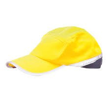 CZAPKA BASEBALLOWA ODBLASKOWA HB10 ŻÓŁTA CZAPKA BASEBALLOWA ODBLASKOWA HB10 ŻÓŁTA