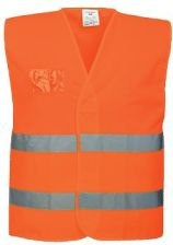 KAMIZELKA OSTRZEGAWCZA SIATKOWA 2 KOLORY C494 PORTWEST KAMIZELKA OSTRZEGAWCZA SIATKOWA 2 KOLORY C494 PORTWEST
