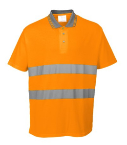 OSTRZEGAWCZE POLO ROBOCZE COTTON COMFORT S171 PORTWEST