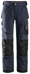 Snickers Workwear 3313 Rip-Stop spodnie robocze do pasa granatowo-czarne Snickers Workwear 3313 Rip-Stop spodnie robocze do pasa granatowo-czarne