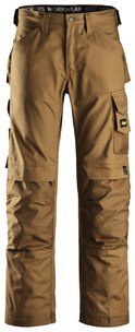 SPODNIE ROBOCZE SNICKERS 3314 Canvas+ KHAKI CZARNE