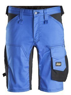 Snickers Workwear 6143 Stretch AllroundWork spodnie robocze krótkie niebiesko-czarne Snickers Workwear 6143 Stretch AllroundWork spodnie robocze krótkie niebiesko-czarne