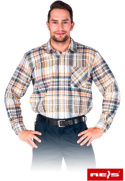 KOSZULA FLANELOWA OCHRONNA KF 100% BAWEŁNA REIS KOSZULA FLANELOWA OCHRONNA KF 100% BAWEŁNA REIS