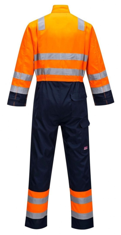 KOMBINEZON ROBOCZY OSTRZEGAWCZY TRUDNOPALNY ESD MODAFLAME RIS MV29 PORTWEST KOMBINEZON ROBOCZY OSTRZEGAWCZY TRUDNOPALNY ESD MODAFLAME RIS MV29 PORTWEST