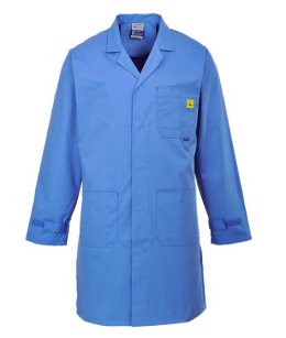 fartuch ESD AS10 Portwest niebieski