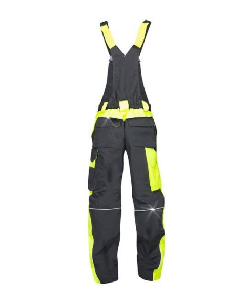 SPODNIE ROBOCZE OGRODNICZKI NEON H6402 ARDON ŻÓŁTE
