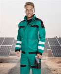 BLUZA ROBOCZA Z PASAMI ODBLASKOWYMI COOL TREND H8933 ARDON ZIELONA BLUZA ROBOCZA Z PASAMI ODBLASKOWYMI COOL TREND H8933 ARDON ZIELONA